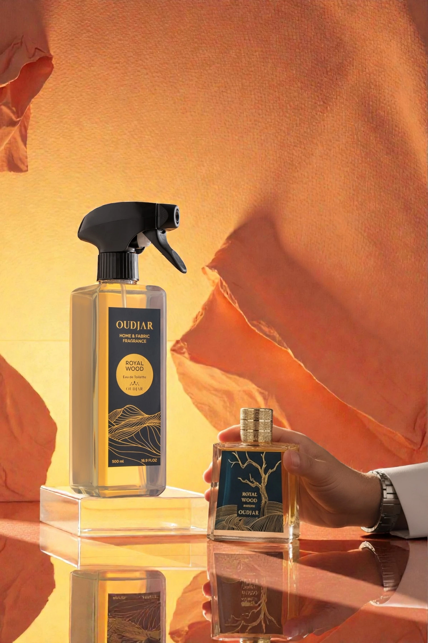 Offer Royal wood perfume & fabric spray